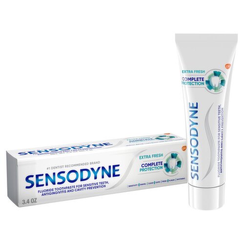 Sensodyne Complete Protection Extra Fresh Toothpaste, 3.4 oz