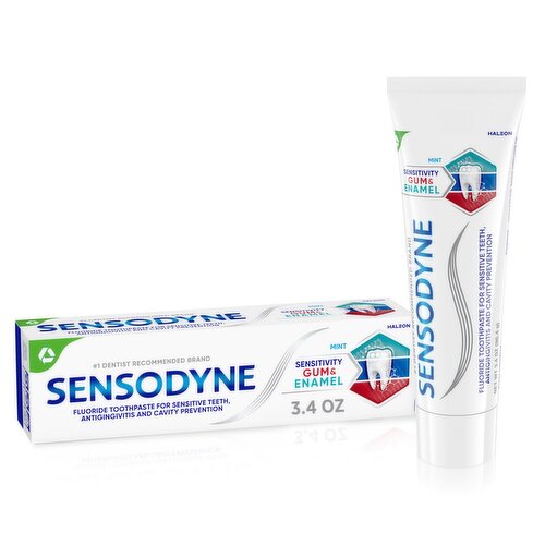 Sensodyne Sensitivity Gum & Enamel Mint Toothpaste, 3.4 oz
