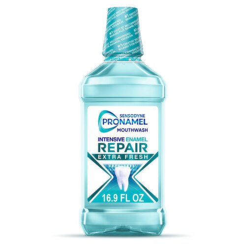 Sensodyne Pronamel Extra Fresh Anticavity Fluoride Mouthwash, 16.9 fl oz