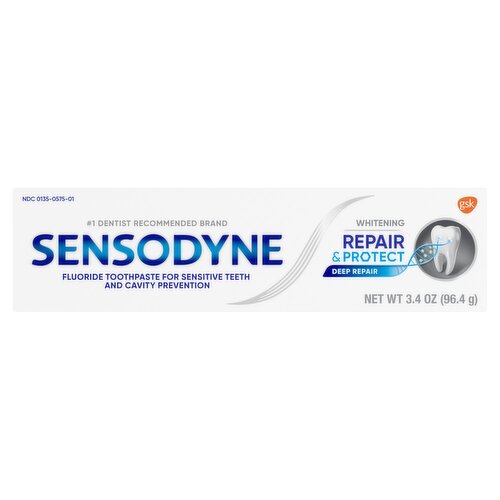 Sensodyne Repair & Protect Whitening Toothpaste, 3.4 oz