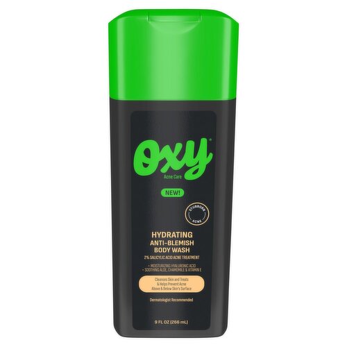 Oxy Hydrating Anti-Blemish Body Wash, 9 fl oz