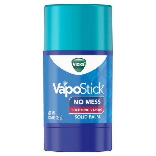 Vicks VapoStick Soothing Vapors Solid Balm, 1.25 oz