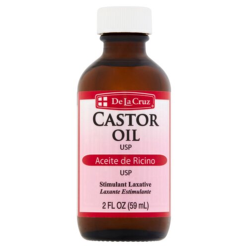 De La Cruz USP Castor Oil, 2 fl oz