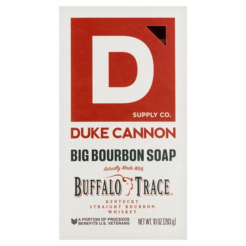 Duke Cannon Supply Co. Big Bourbon Soap, 10 oz