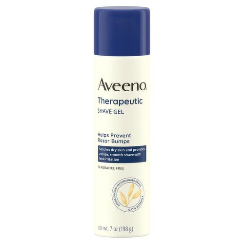 Aveeno Therapeutic Shave Gel, 7 oz