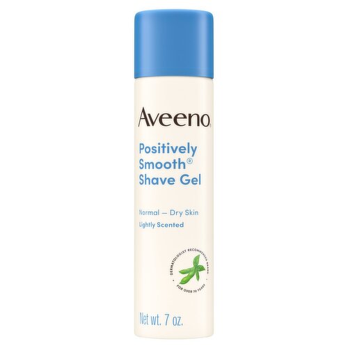 Aveeno Positively Smooth Shave Gel, 7 oz