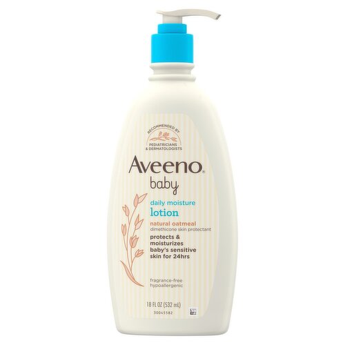 Aveeno Baby Daily Moisture Lotion, 18 fl oz