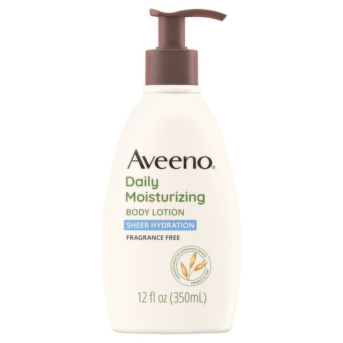 Aveeno Daily Moisturizing Sheer Hydration Body Lotion, 12 fl oz