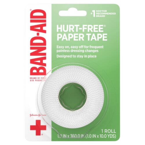 Band-Aid Hurt-Free Paper Tape, 1 count