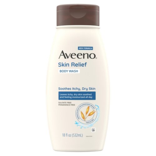 Aveeno Skin Relief Body Wash, 18 fl oz