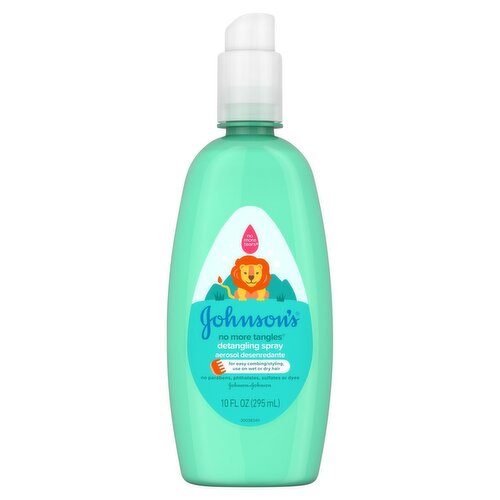 Johnson's No More Tangles Detangling Spray, 10 fl oz