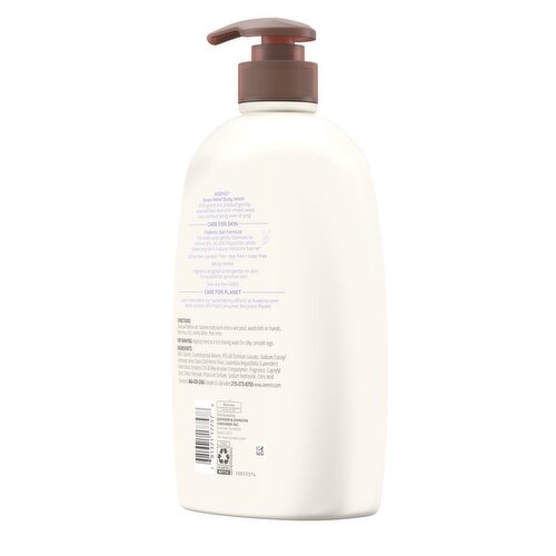 Aveeno Stress Relief Lavender Scent Body Wash, 33 fl oz
