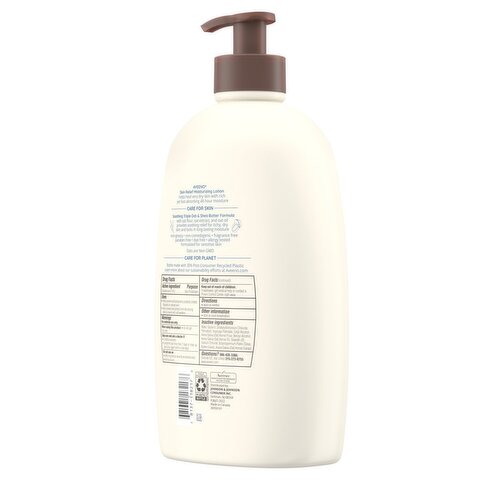 Aveeno Fragrance Free Skin Relief Moisturizing Lotion, 33 fl oz