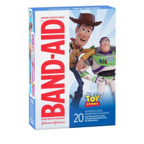 Band-Aid Toy Story Adhesive Bandages, 20 count