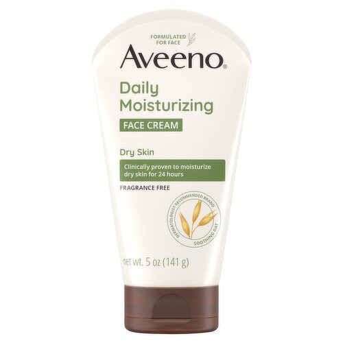 Aveeno Daily Moisturizing Face Cream, 5 oz