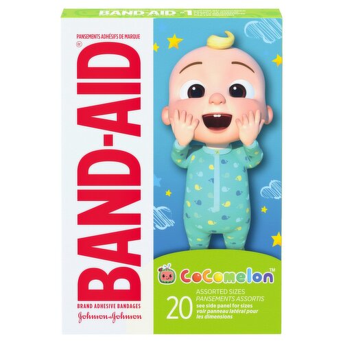 Band-Aid Cocomelon Adhesive Bandages, 20 count