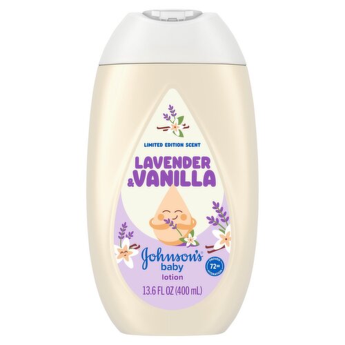 Johnson's Baby Lavender & Vanilla Limited Edition Scent Lotion, 13.6 fl oz