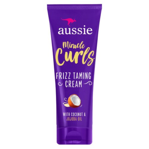 Aussie Miracle Curls Frizz Taming Cream, 6.8 oz