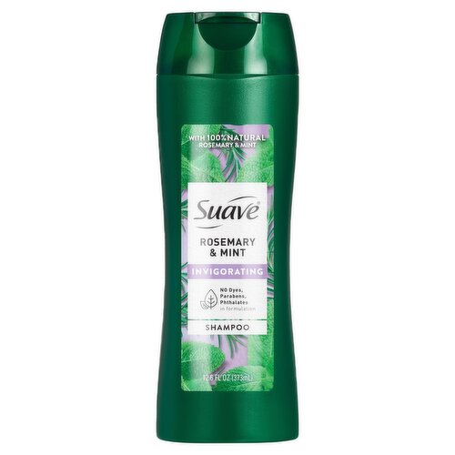 Suave Rosemary & Mint Invigorating Shampoo, 12.6 fl oz