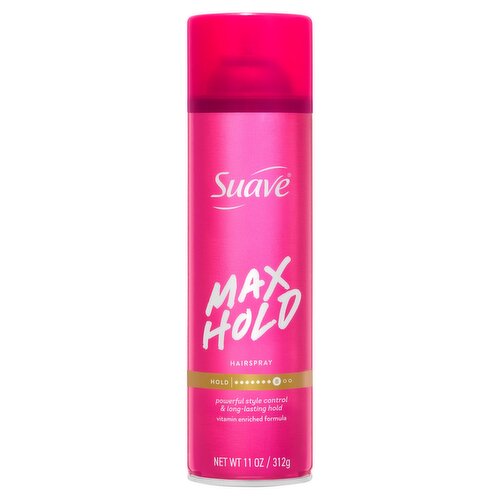 Suave Max Hold Hairspray, 11 oz