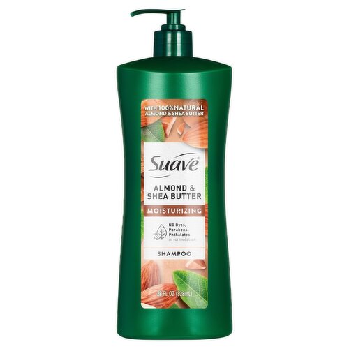 Suave Almond & Shea Butter Moisturizing Shampoo, 28 fl oz
