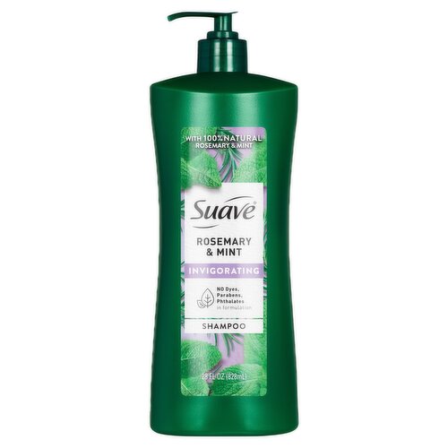 Suave Rosemary & Mint Invigorating Shampoo, 28 fl oz