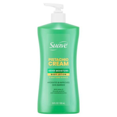 Suave Pistachio Cream Body Lotion, 18 fl oz