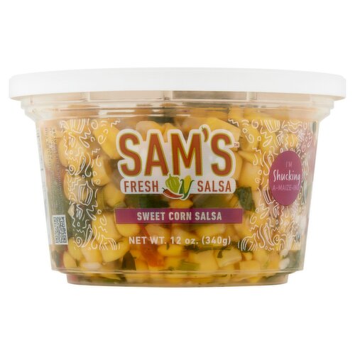Sam's Sweet Corn Fresh Salsa, 12 oz