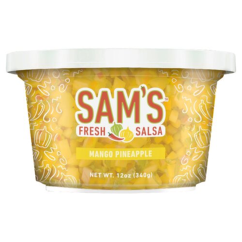 Sam's Fresh Mango Pineapple Salsa, 12 oz