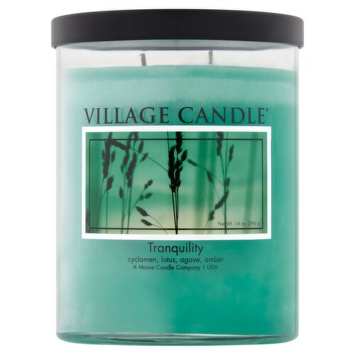 Village Candle Tranquility Candle, 14 oz