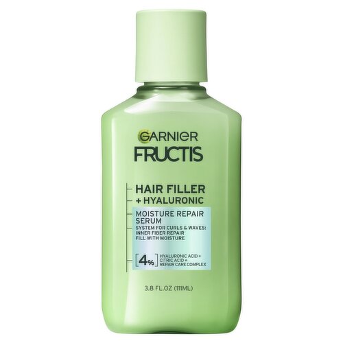 Garnier Fructis Hair Filler + Hyaluronic Moisture Repair Serum, 3.8 fl oz