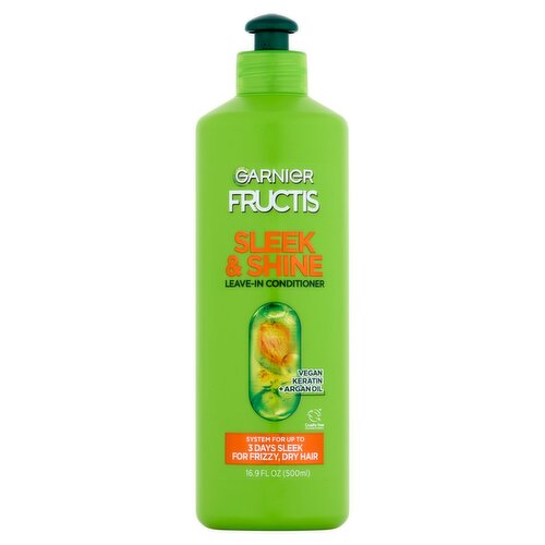 Garnier Fructis Sleek & Shine Leave-in Conditioner, 16.9 fl oz