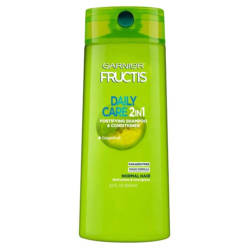 Garnier Fructis Daily Care 2-in-1 Shampoo and Conditioner, Normal Hair, 22 fl. oz.