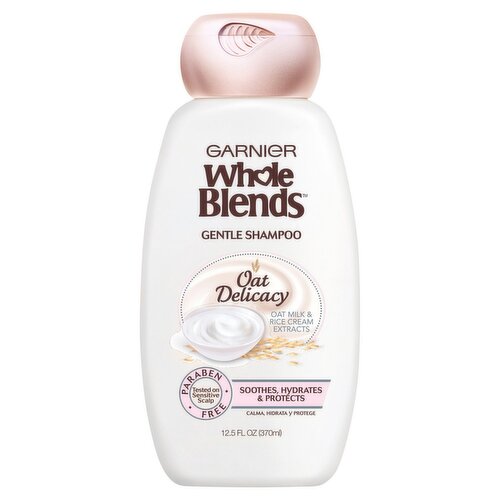 Garnier Whole Blends Oat Delicacy Shampoo, 12.5 fl. oz.