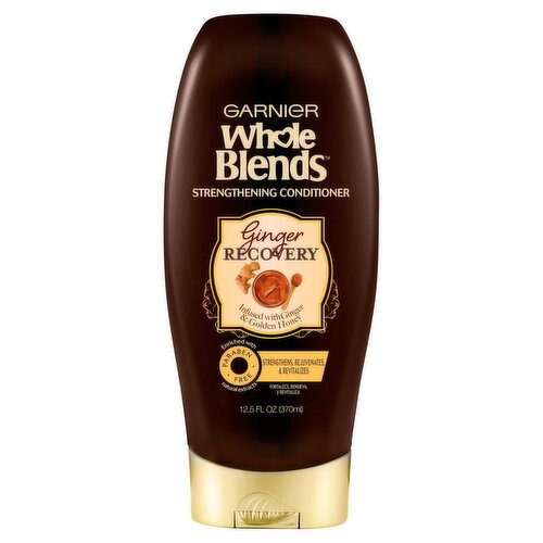 Garnier Whole Blends Ginger Recovery Strengthening Conditioner, 12.5 fl. oz.