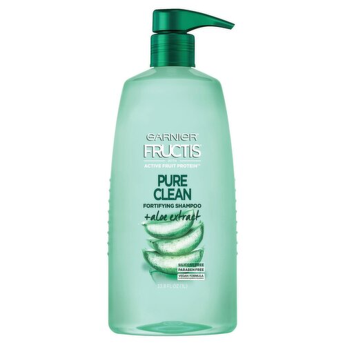 Garnier Fructis Pure Clean Shampoo, 33.8 fl. oz.