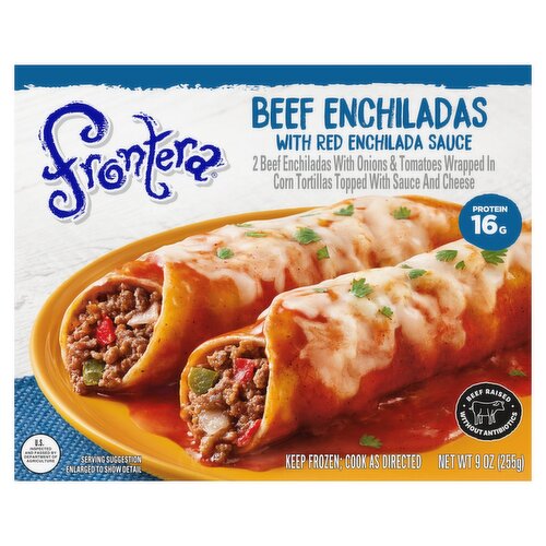 Frontera Beef Enchiladas with Red Enchilada Sauce, 9 oz