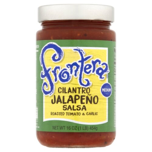 Frontera Medium Cilantro Jalapeño Salsa, 16 oz