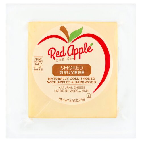 Red Apple Cheese Smoked Gruyere Cheese, 8 oz