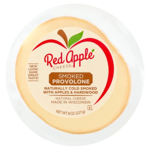 Red Apple Cheese Smoked Provolone Cheese, 8 oz