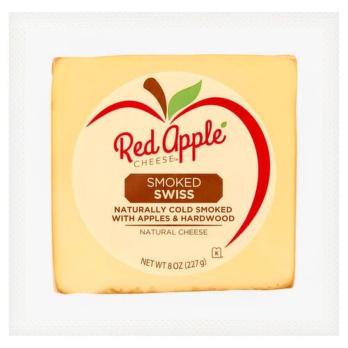 Red Apple Cheese Smoked Swiss, 8 oz