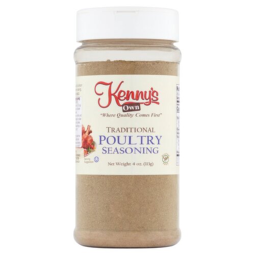 Kenny's Own Traditional Poultry Seasoning, 4 oz