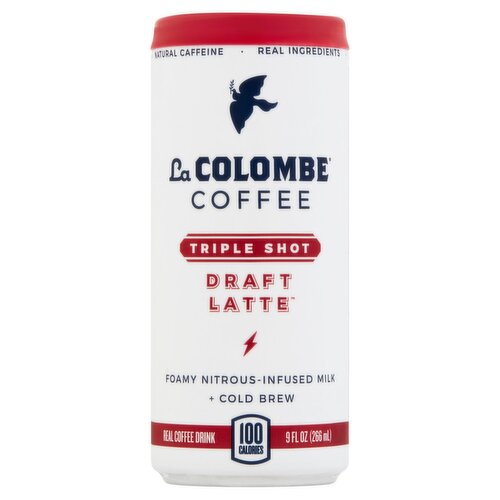 La Colombe Draft Latte Triple Shot Real Coffee Drink, 9 fl oz