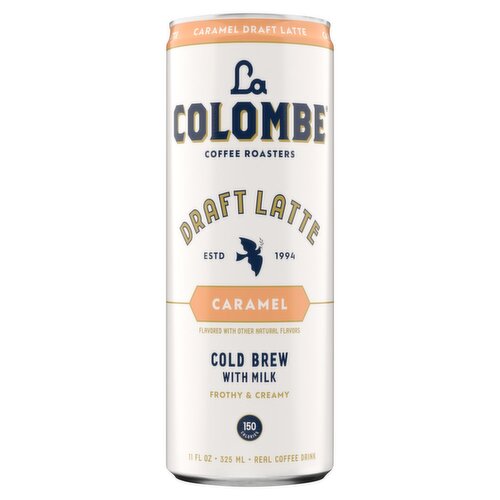 La Colombe Caramel Draft Latte Coffee Roasters Real Coffee Drink, 11 fl oz