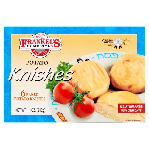 Frankel's Homestyle Products Baked Potato Knishes, 6 count, 11 oz