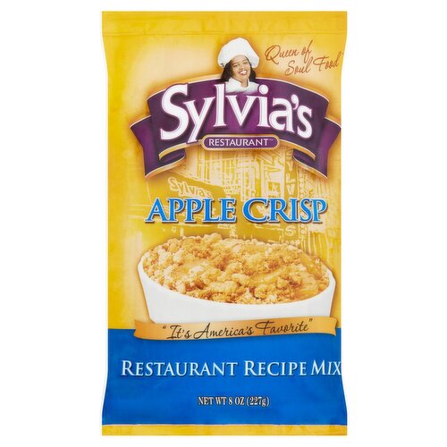 Sylvia's Restaurant Apple Crisp Restaurant Recipe Mix, 8 oz