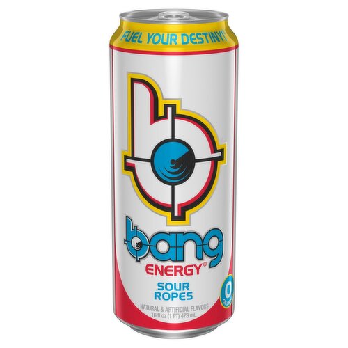 Bang Energy Sour Ropes Juice, 16 fl oz