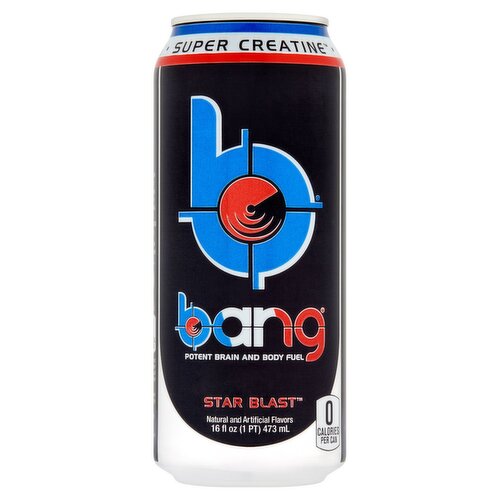 Bang Star Blast Energy Drink, 16 fl oz