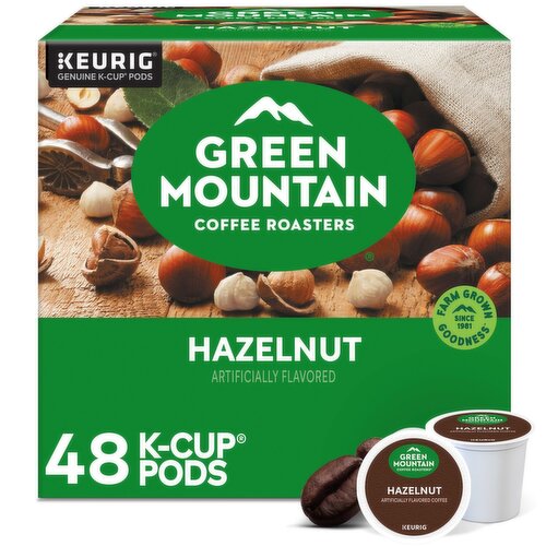 Green Mountain Coffee Roasters Hazelnut Coffee K-Cup Pods, 48 count, 15.9 oz
