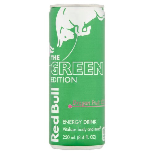 Red Bull The Green Edition Dragon Fruit Energy Drink, 8.4 fl oz